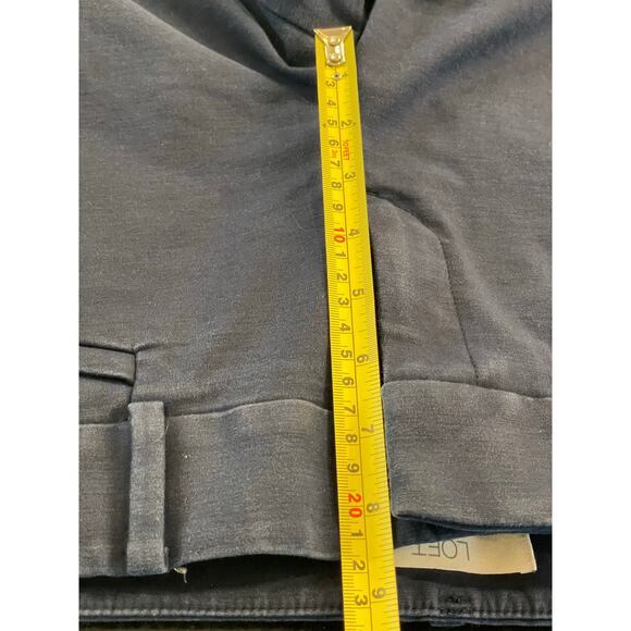 LOFT  Navy Blue  Marisa "The Riviera Pant" size 2 - Picture 9 of 9